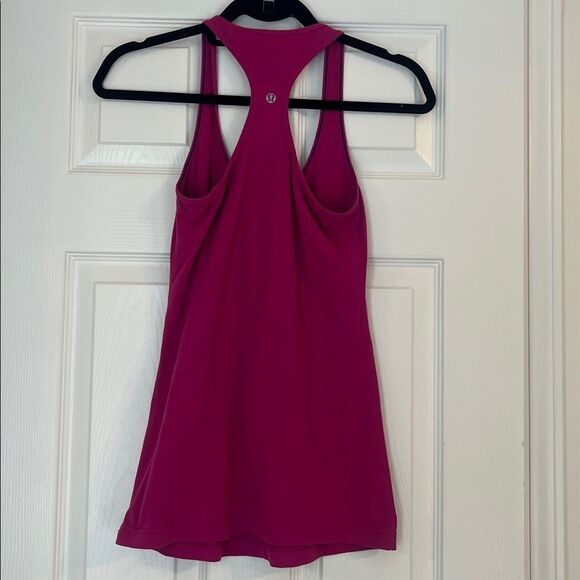 Lululemon Women's Pink Racerback Tank Top - Picture 3 of 3